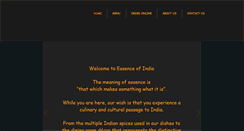 Desktop Screenshot of essenceofindiachicago.com